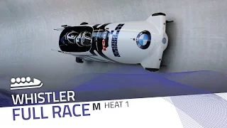 Whistler | BMW IBSF World Cup 2016/2017 - 4-Man Bobsleigh Heat 1 | IBSF Official
