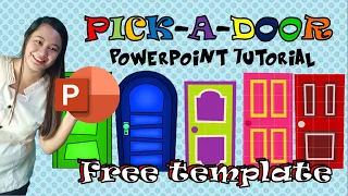 PICK-A-DOOR Powerpoint Game Tutorial | Free Template