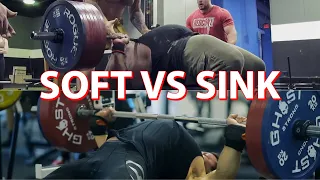 Sinking vs Soft Touch Bench Press