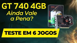 PLACA DE VÍDEO GT 740 4 GB PC YES Vale a PENA em 2023 ? TESTE EM JOGOS ATUAIS