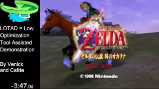 Ocarina of Time 100% in 3 Pauses [Commentated]