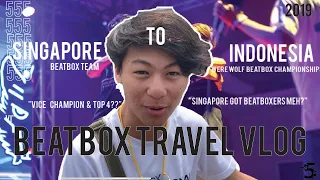 SINGAPORE BEATBOX TEAM GOES TO WBXC (INDONESIA) | #WBXC2019 | 555 Beatbox Media