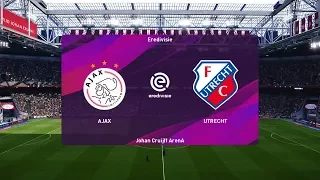 PES 2020 | Ajax vs Utrecht - Netherlands Eredivisie | 10 November 2019 | Full Gameplay HD
