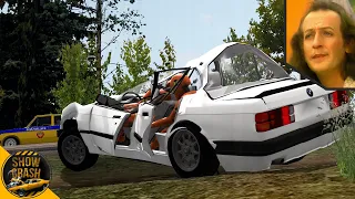 BeamNG Drive - Реконструкция Аварии Вадима Поплавского из Маски Шоу