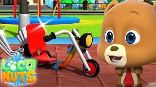 велосипед Алекса |  мультфильмы для детей | детские видео | Loco Nuts Russia | веселые