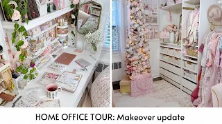 OFFICE TOUR: Home Office Makeover Tour [ Chevonne's Cozy Cottage]