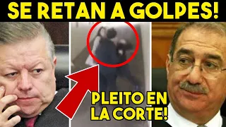 PLEITO EN LA CORTE! MINISTROS CASI A GOLPES, POR AMLO. PIÑA PERDIDA, SE PUSO FEO