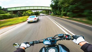 Looking To See Those Warmer Days Again. | Yamaha MT-07 Akrapovic & Quickshifter. [4K]