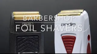 Barbershop Foil Shavers