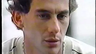 Ayrton Senna Fala Sobre Nelson Piquet 1990
