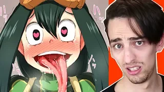10 MINUTES OF VERY CURSED ANIME MEMES 😳🤡