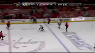 Simeon Varlamov UNBELIEVABLE save on Sidney Crosby - Game 1 05/02/2009