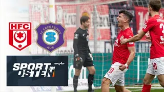 Hallescher FC fertigt Erzgebirge Aue ab | Sport im Osten | MDR