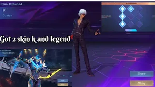 kof event page-2 draw 2023 got 2 skin k and legend luckyest person🔥🔥 #mlbb #viral video