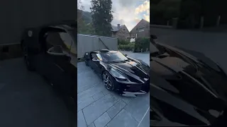 17 Million $ BUGATTI La Voiture noir in Switzerland!!!🇨🇭