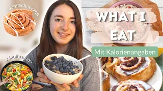 What I eat mit KALORIENANGABEN - 2700 Kalorien bei 1,60m?!