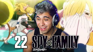 they are actually NASTY at tennis | Spy x Family Episode 22 REACTION