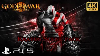 Kratos scene pack 4K || God of War III || No Captions