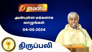 🔴 04 MAY 2024  Holy Mass in Tamil 06:00 PM (Evening Mass) | Madha TV