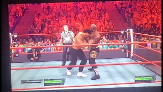 Jey uso w/Jimmy uso vs Bobby Lashley ( wwe2k22)