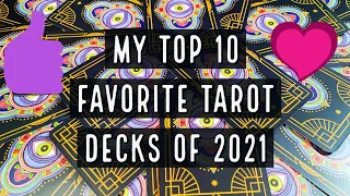 My Top 10 Tarot Decks  | 2021 Releases
