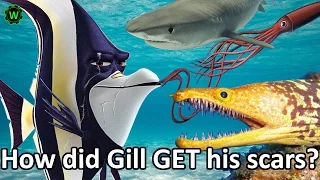 How did Gill get his scar? | Pixar Theory: Discovering Disney