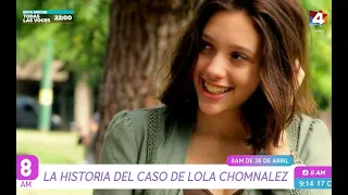 8AM - Se cerró el caso Lola Chomnalez
