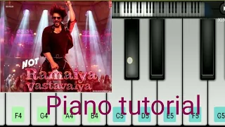 #Not ramaiya vastavaiya song piano tutorial