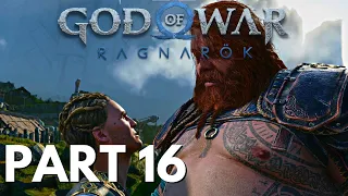 God of War Ragnarok Walkthrough Gameplay Part 16 | Arriving in Asgard