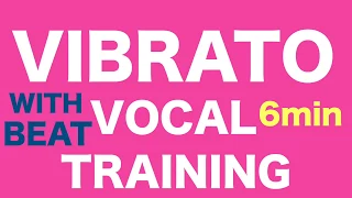 6 Min Daily 【VIBRATO VOCAL TRAINING】 #voice #training #vocal #exercise#easy #vibrato #singing