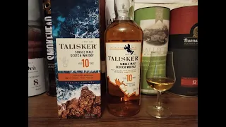 Виски Talisker 10 Лет выдержки. Обзор и дегустация.