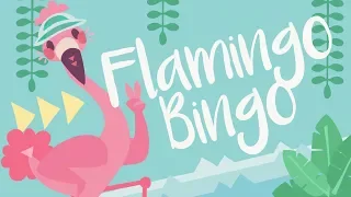 FLAMINGO BINGO Song - the funny flamingo song to sing along | MoupMoup kids songs