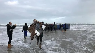 В Северном море ищут опасный груз