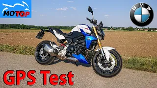 BMW F900R (2023) - GPS Test - ACCELERATION / ROLL ON / TOPSPEED