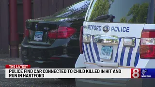 New Haven police locate suspect vehicle in hit-and-run that killed toddler in Hartford