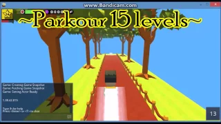 ~Parkour 15 levels~ (Speed Run #22)