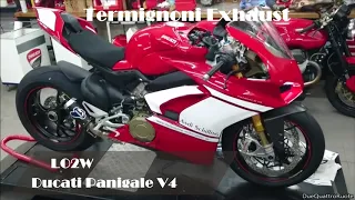 Top 5 Full Exhaust Sound Ducati Panigale V4 / Akrapovic, Arrow, Austin Racing, Termignoni