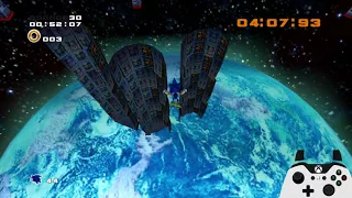 Sonic Adventure 2 - Final Rush M1 / M4 speedrun in 1:05.57 [pWR]