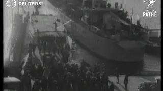 Body of  assassinated Yugoslav Monarch leaves France/ Prince Peter (now King) departs from...(1934)