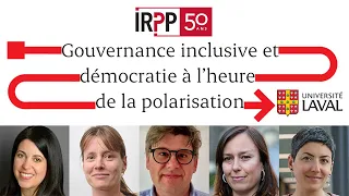 Gouvernance inclusive et démocratie à l'heure de la polarisation