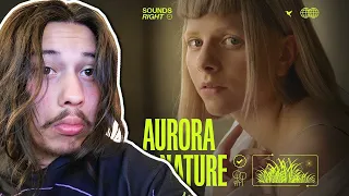 AURORA - A Soul With No King - Remix (feat. NATURE) REACTION