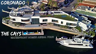 The Coronado Cays Waterfront Homes Aerial Tour