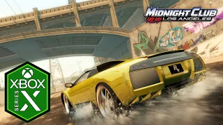 Midnight Club Los Angeles Xbox Series X Gameplay