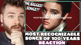 First Time Reacting to "Most Recognizable Song Each Year of The Past 100 Years" REACTION!
