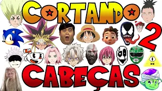 Editando 18 cabeças Ao Vivo em 30 minutos! Personagens dos Sorteados! Se Vira Nos 30!