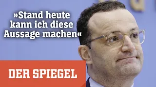 Jens Spahn in der Pandemie: »Stand heute kann ich diese Aussage machen« | DER SPIEGEL