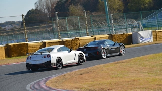 【CARトップTV】ガチンコバトル！　ホンダNSXvs日産GTRニスモ　keiichi tsuchiya akihiko nakaya 　HONDA NSX vs NISSAN GT-R NISMO