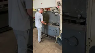 Diacro 16-72 Press Brake Cranking Out Some Bends