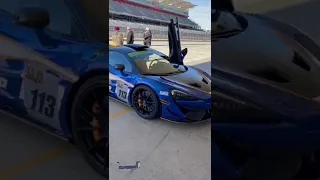 McLaren 620R at the Track