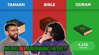 MUSLIMS REACT to Judaism vs Christianity vs Islam